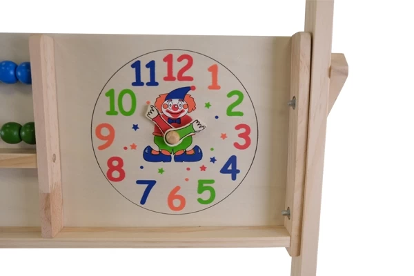 Klok met beweegbare wijzers