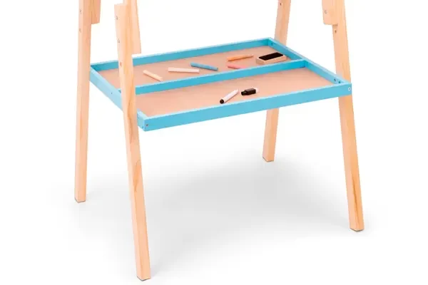 Inclusief: 5 krijtjes, een wisser en een stift