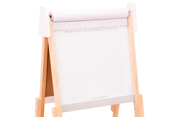 Magnetisch whiteboard aan de andere kant