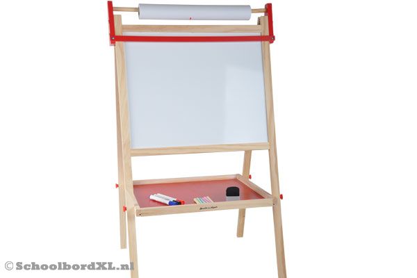 Kant met het magnetische whiteboard.