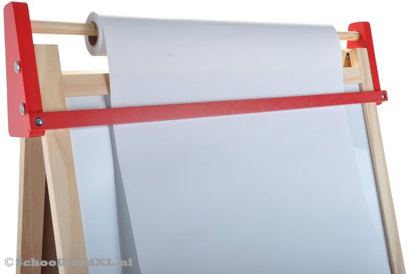 Met papierrol van 38 cm breed.