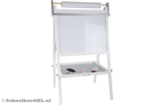 Kant met het magnetische whiteboard.