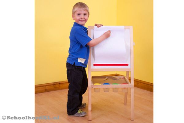 Met whiteboard aan de achterzijde.