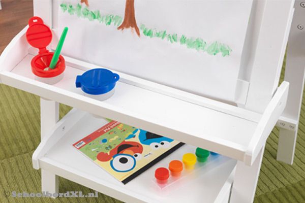 Inclusief twee bekers voor je verf.