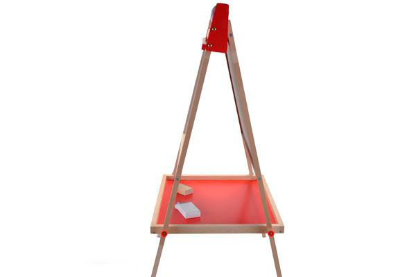 Zeer stabiel schoolbord.