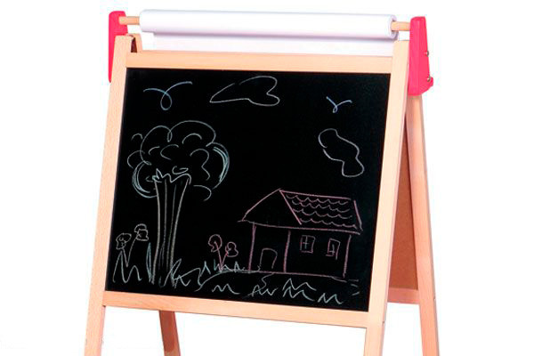 Schoolbord in formaat 48 x 38 cm.